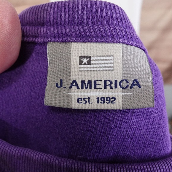 VINTAGE KANSAS STATE K-STATE WILDCATS EMBROIDERED CREW NECK SWEATSHIRT SZ L - Picture 8 of 9